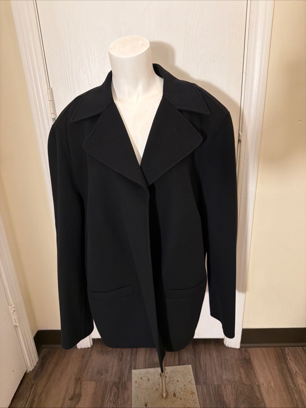 Talbots Black Tailored Blazer Jacket